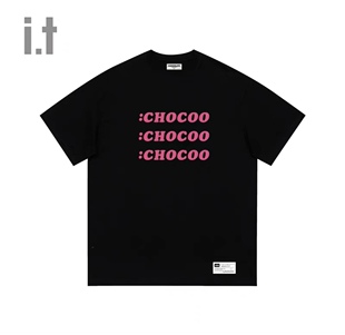 潮流活力半袖 T恤2025夏新款 女002830 圆领短袖 CHOCOOLATE情侣男装