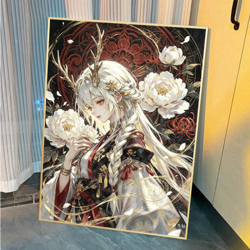 龙族女孩钻石画方钻满钻十字绣