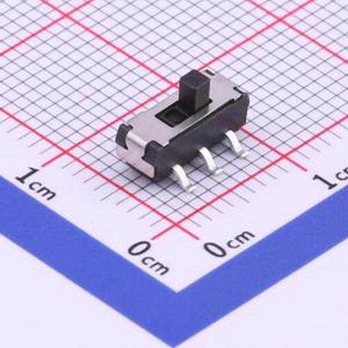 SS-3235S-L1 柄长2mm 卧贴双档 滑动开关 SMD 滑动开关原装现货
