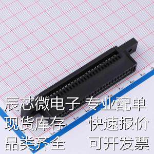 EC50P03BK-0000 金手指连接器 2.54mm 金手指SLOT P数:50 压线式