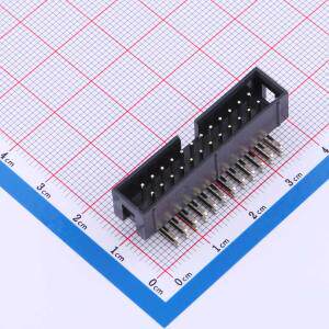 DC3-2.54-24PAL IDC连接器(牛角/简牛) DC3-2.54-24PAL弯角 原装