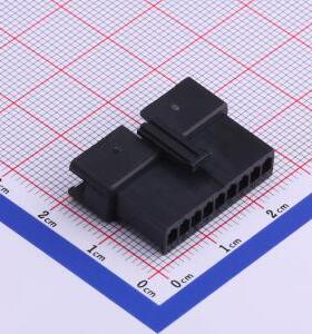 HX25023-9R 压线端子胶壳 2.5mm 1x9P 母胶壳 黑色 SM 原装现货