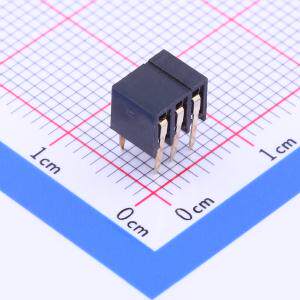 A2005HWR-2x3P 排母 间距:2mm 2x3P 直插 镀金 原装现货