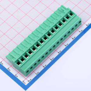 MX2EDGKA-5.08-GN01-15P-Cu-Y-A 插拔式接线端子 MX2EDGKA-5.08-1