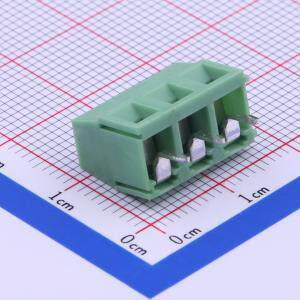 DB127V-5.0-3P-GN-S 螺钉式接线端子 5mm 1x3P 排数:1 每排P数:3