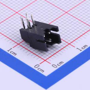 A2211WR-2X02P 线对板/线对线连接器 2mm 2x2P 镀锡 原装现货