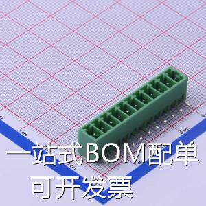 DB2ERC-3.5-11P-GN 插拔式接线端子 板端/插座-闭口 1x11P 3.5mm