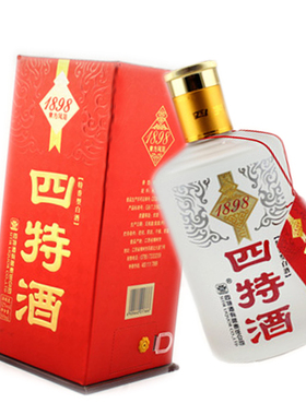 6瓶白酒52度2015年陈年老酒四特酒白酒 1898东方风范500ml