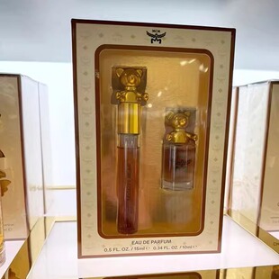 MCM恩思恩动物园系列中性香水 熊宝大象法斗套装香水礼盒10ml15ml