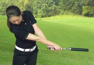 Master高尔夫挥杆矫正大师动作纠正器初学节奏手腕平面两件套包邮
