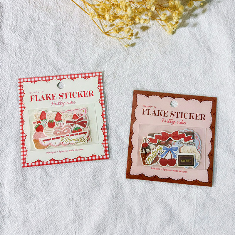 现货日本GAIA限定草莓蛋糕樱桃巧克力甜品贴纸手账素材拼贴,文具电教/文化用品/商务用品,贴纸/立体贴纸,淘宝优惠券,粉丝福利购,淘宝优惠卷
