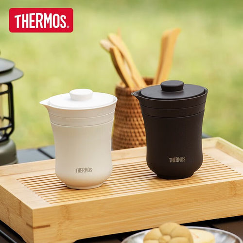 膳魔师保温杯茶套装茶具家用办公保温茶壶茶杯商务TCMU-200 260ml