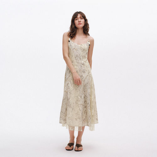 【现货】ICE DUST 26SS 春夏新款印花吊带裙 DOUBLEBOO