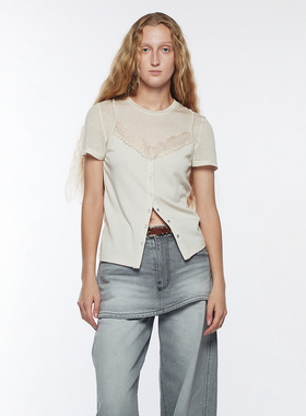 【现货】YCH 26PS 吊带叠层T恤 DOUBLEBOO