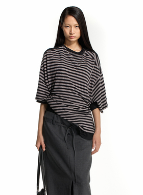 【现货】MARRKNULL 26SS Dislocation双面穿T恤 DOUBLEBOO