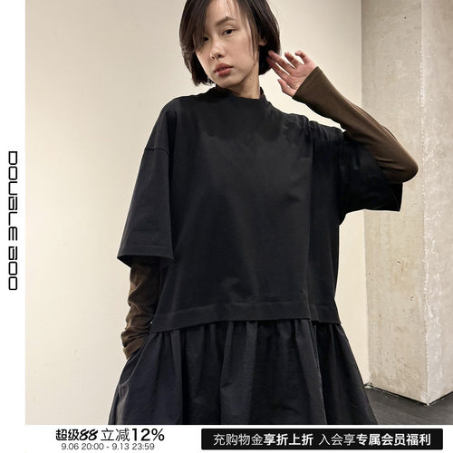 【现货】MELITTA BAUMEISTER 26PS 早春新款T恤连衣裙 DOUBLEBOO