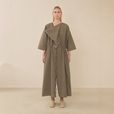 【现货】LAUREN MANOOGIAN 25PF 做旧肌理感连衣裙 DOUBLEBOO