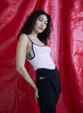 【现货5折】Paris Georgia 24SS 尼娜紧身胸衣抹胸吊带背心