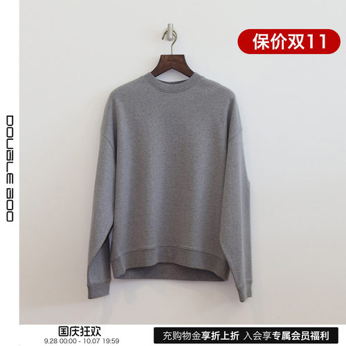 【现货】RECTO 26PS 早春新款RC刺绣卫衣 DOUBLEBOO