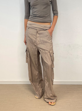 【现货】UN MUTE 26SS 春夏新款口袋工装裤 DOUBLEBOO