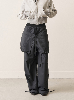 【现货】ODLYWORKSHOP 25SS 分层长裤 DOUBLEBOO