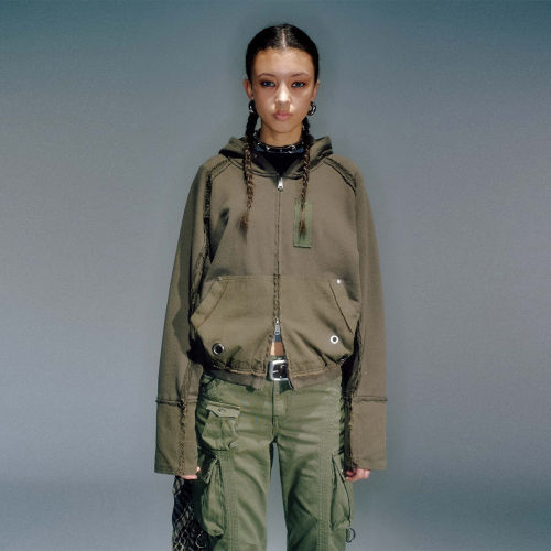 【现货】VACANT Archive 26SS 春夏新款拉链卫衣 DOUBLEBOO