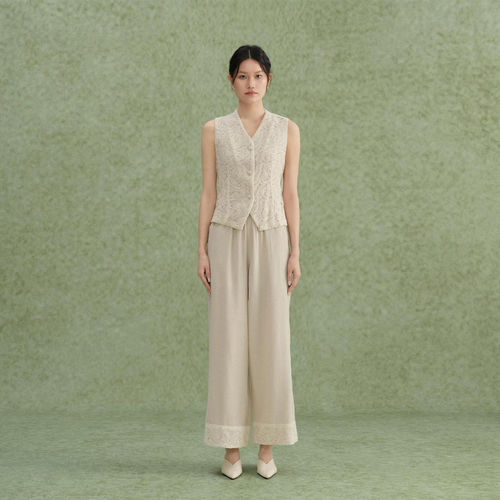 【现货】La Maison Crochet 26SS 腰果花镂空背心套装 DOUBLEBOO