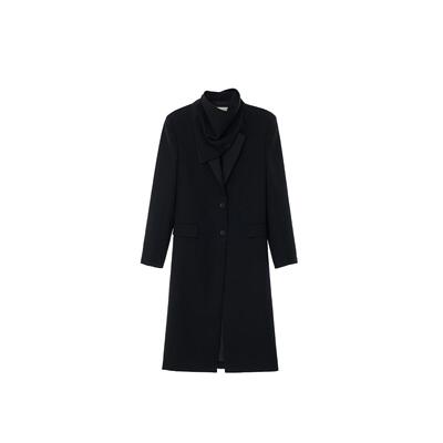 RECTO纯羊毛单排扣大衣