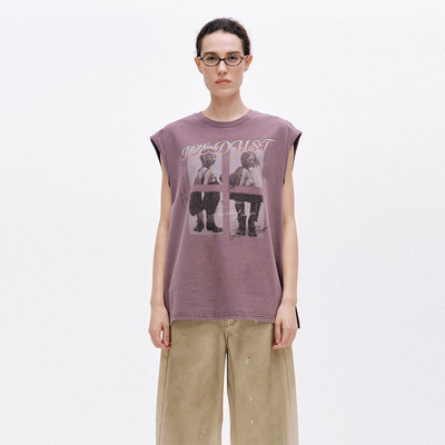 【现货】ICE DUST 26SS 春夏新款旧照片印花T恤 DOUBLEBOO