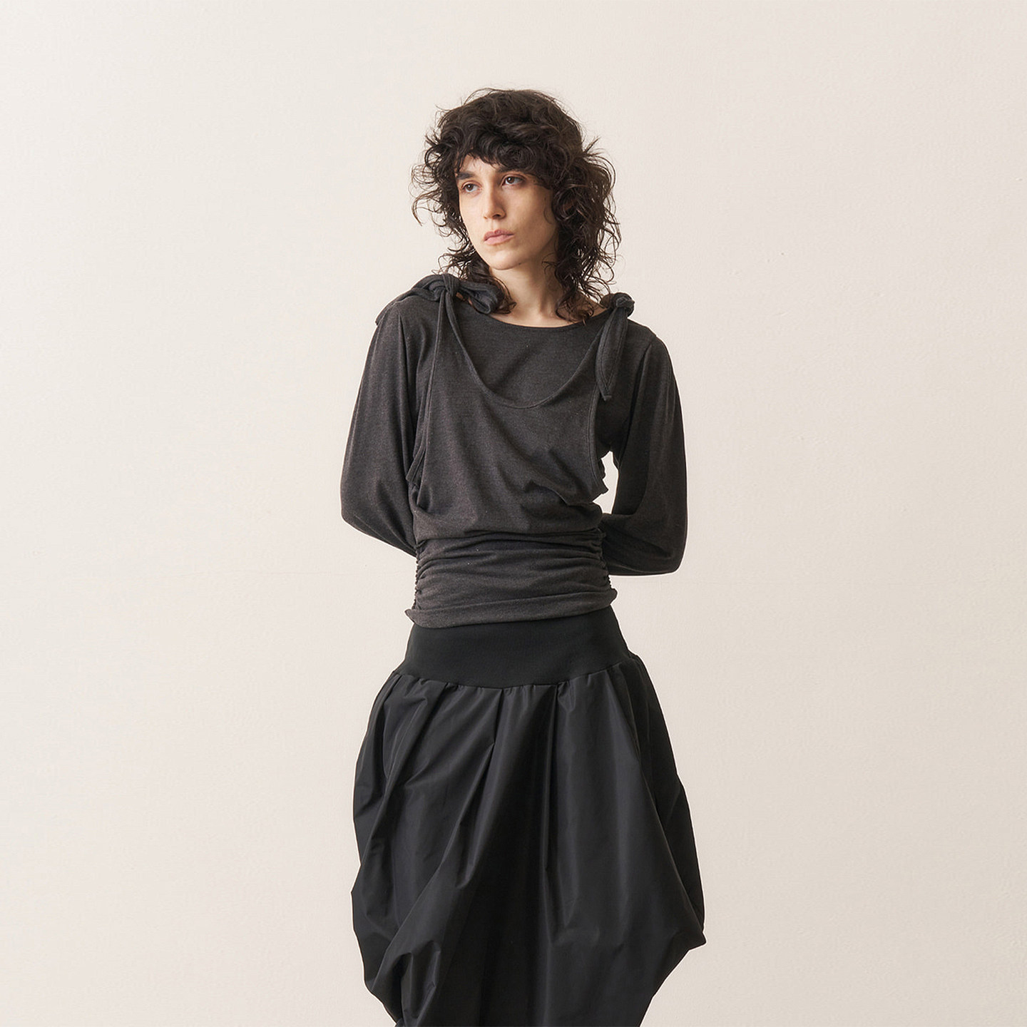 【现货】ODLYWORKSHOP 25AW 分层式圆领 T 恤 DOUBLEBOO