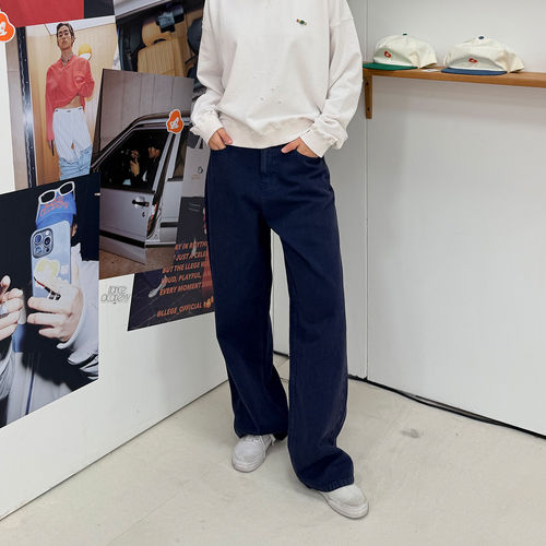 【现货】LLEGE 26SS 新款经典滑板风牛仔裤 DOUBLEBOO