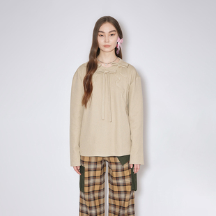 现货 立体蝴蝶结飘带肌理上衣 CPLUS 25AW DOUBLEBOO SERIES