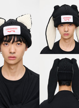 【现货】Charles Jeffrey LOVERBOY 26SS 针织帽 DOUBLEBOO