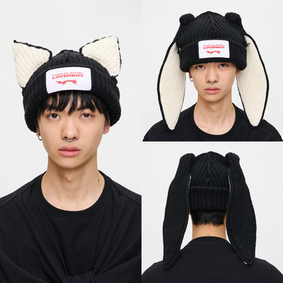 【现货】Charles Jeffrey LOVERBOY 26SS 针织帽 DOUBLEBOO