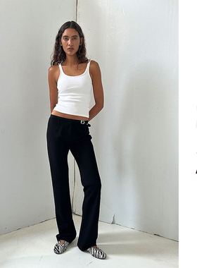 【现货5折】Paris Georgia 24FW 秋冬纯色修身吊带背心 DOUBLEBOO