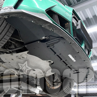 宝马G8x 底盘油冷金属底护板 oiomotors三件套终极完整版