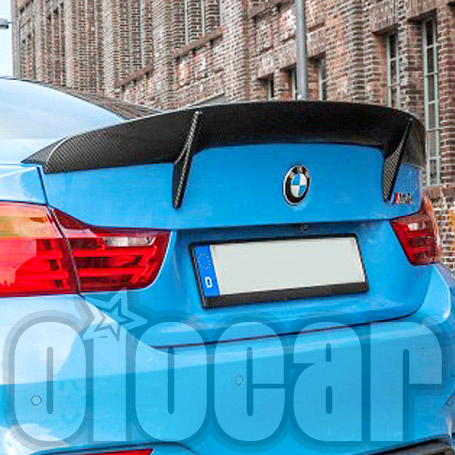 适用于 宝马F82 M4专用 德国EDISON正品碳纤维竞技尾翼