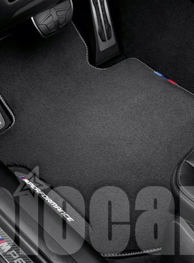 适用于宝马G80 M3 G82 M4专用 M Performance织物脚垫