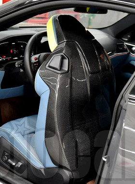 宝马G87 M2 G80 M3 G82 M4 改装oiomotors干碳碳纤维座椅靠背背板