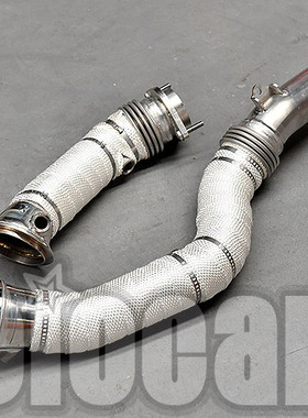 适用宝马F8x M2C M3 M4 S55 德国Eisenmann高性能隔热直通头段