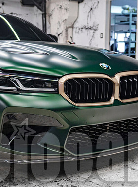适用于宝马F90 LCI M5专用 改装CFA正品M5 CS款碳纤维前唇 前下巴
