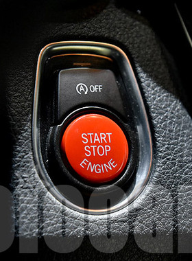 宝马123456系M2 M3 M4 M5 M6 X3 X4 X5 X6改装红色一键启动按钮