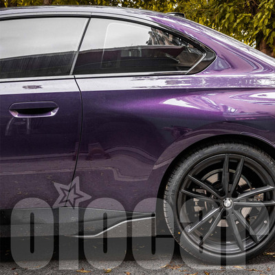 适用于宝马 G42 2系专用 改装MP款干碳纤维侧裙下巴 裙边