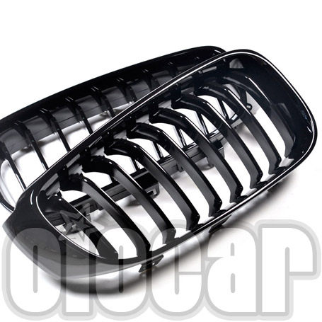 适用于宝马3系F34 3GT 专用 Performance款M3样式双格栅亮黑中网