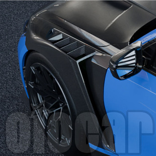 适用于宝马G80 M3专用 SQ款 轻量化干碳纤维开孔侧进气叶子板 G81