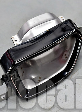 宝马3系G20 G28 4系G22 改装340i 440i款方口钛黑色排气尾嘴尾喉