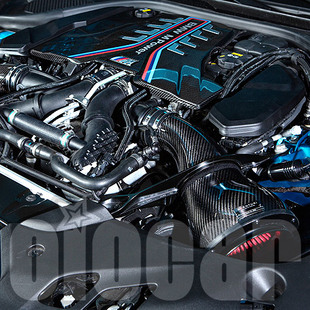 宝马F90 M5专用 英国Eventuri碳纤维冷进气总成套件