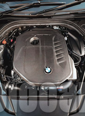 适用宝马 F底盘 5系 6GT B58发动机 oiomotors干碳碳纤维发动机罩