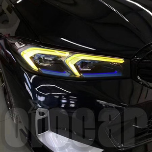 天使眼光圈模块 宝马3系G20 oiomotors柠檬黄CSL款 LCI 黄金眼 G28