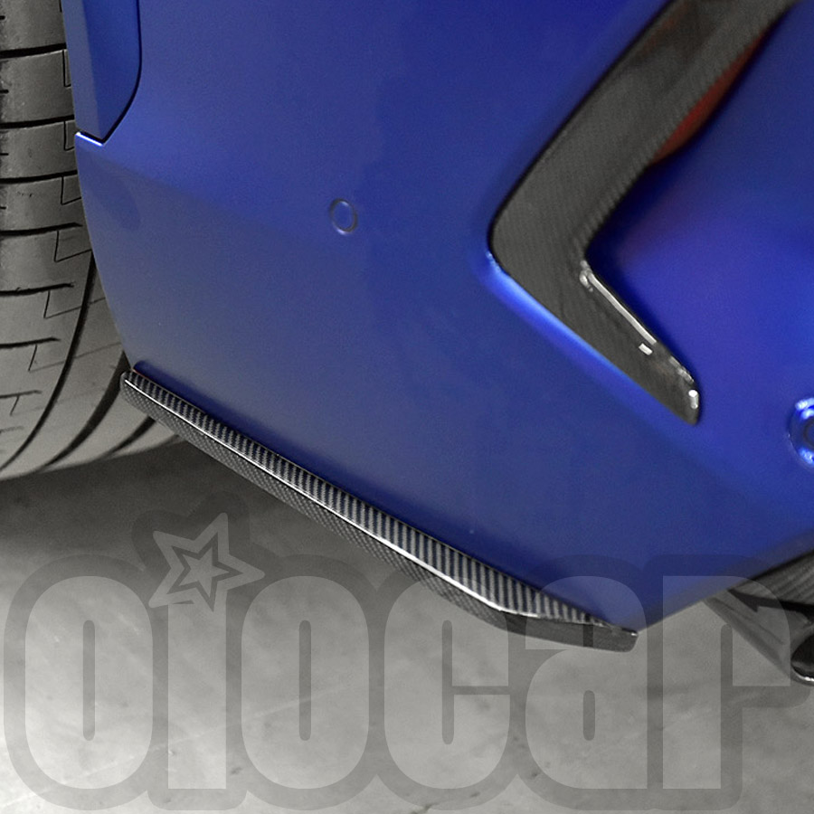 适用于宝马F95 X5M专用 oiomotors Manhart款干碳纤维后杠侧包角